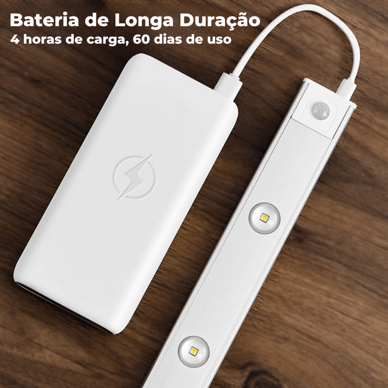 Luminária LED com Sensor Efeito Montanha