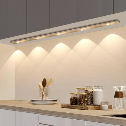 Luminária LED com Sensor Efeito Montanha