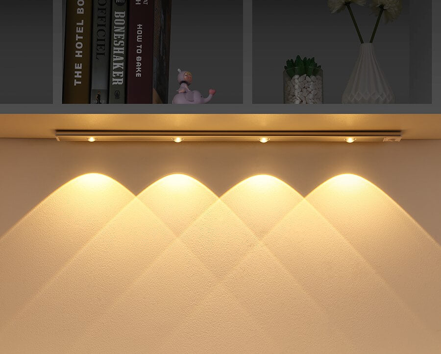 Luminária LED com Sensor Efeito Montanha